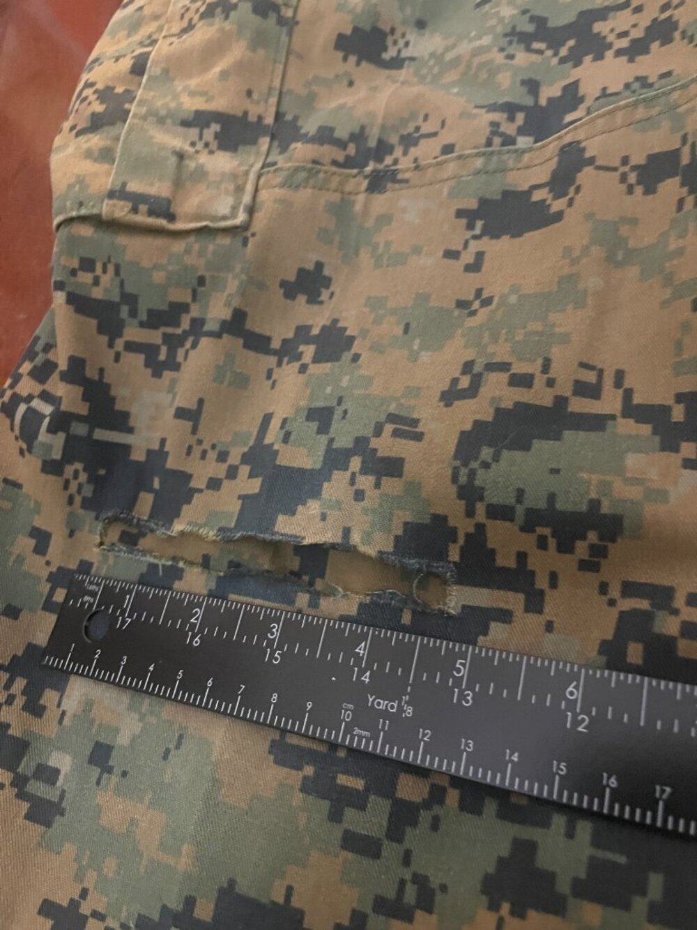 USMC Woodland MARPAT Cargo Pants Approx 32x30 - Picture 4 of 11